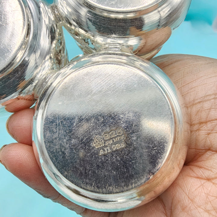 3 Cup Plain Kumkum holder