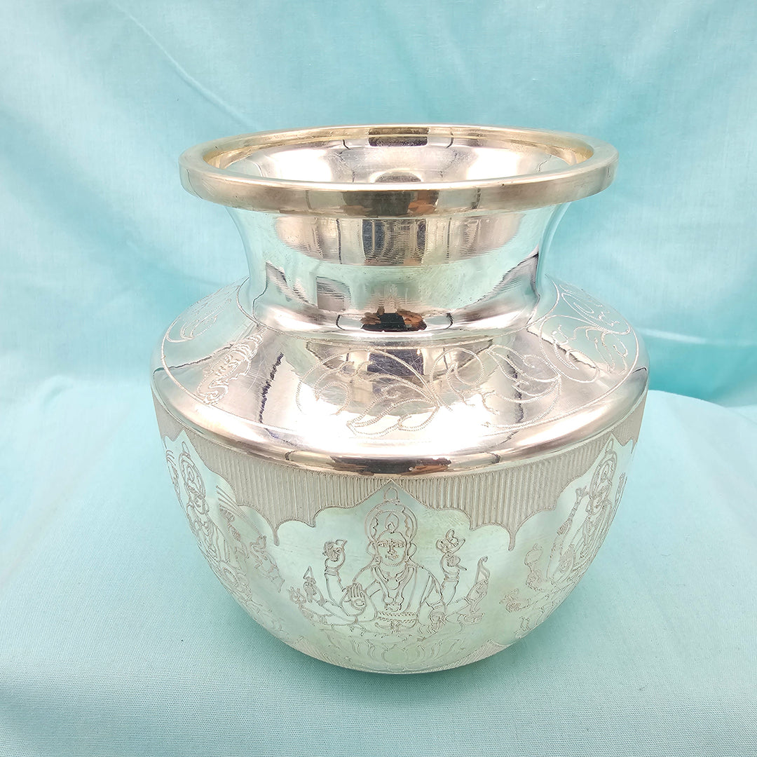 4.5" Ashta laxmi Kalasam