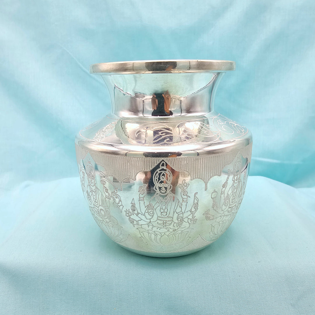 4.5" Ashta laxmi Kalasam