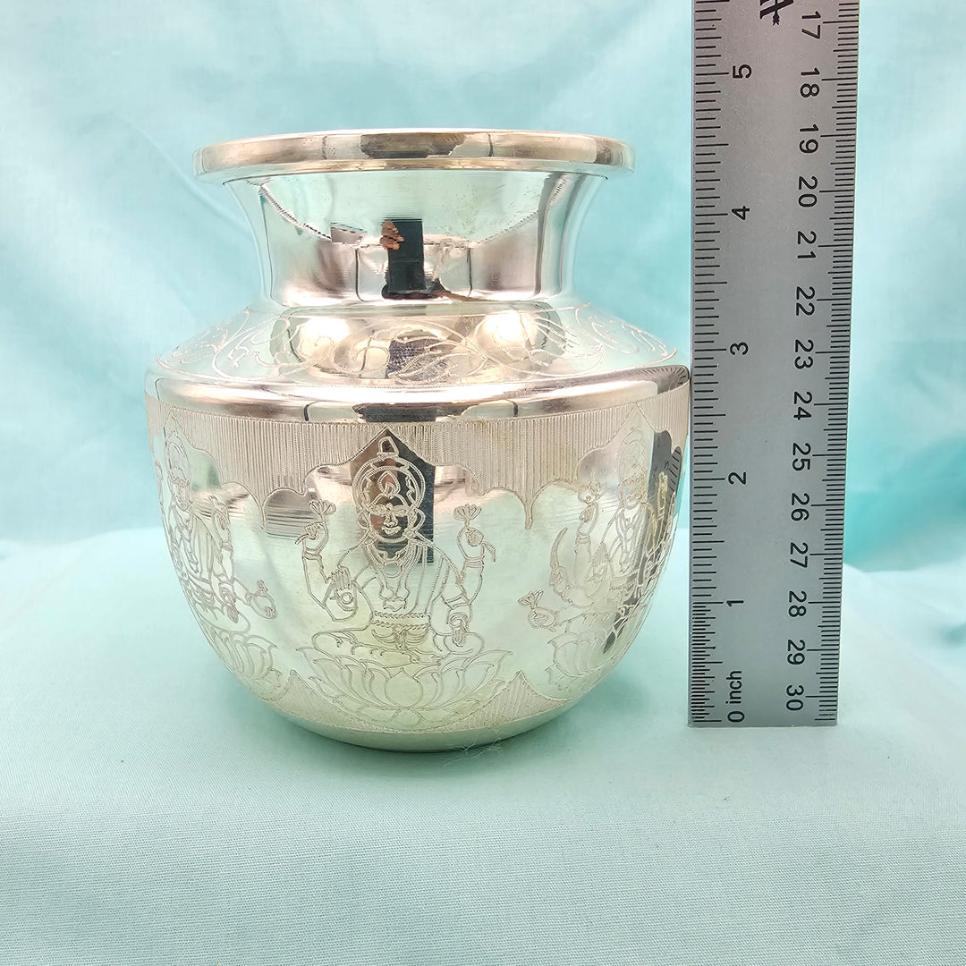 4.5" Ashta laxmi Kalasam