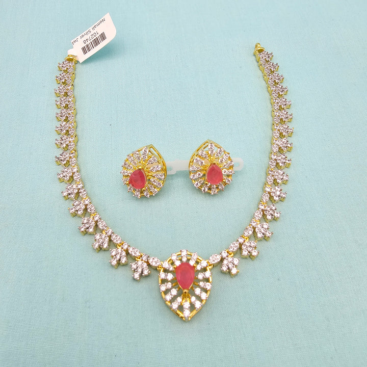 Pink Short diamond set