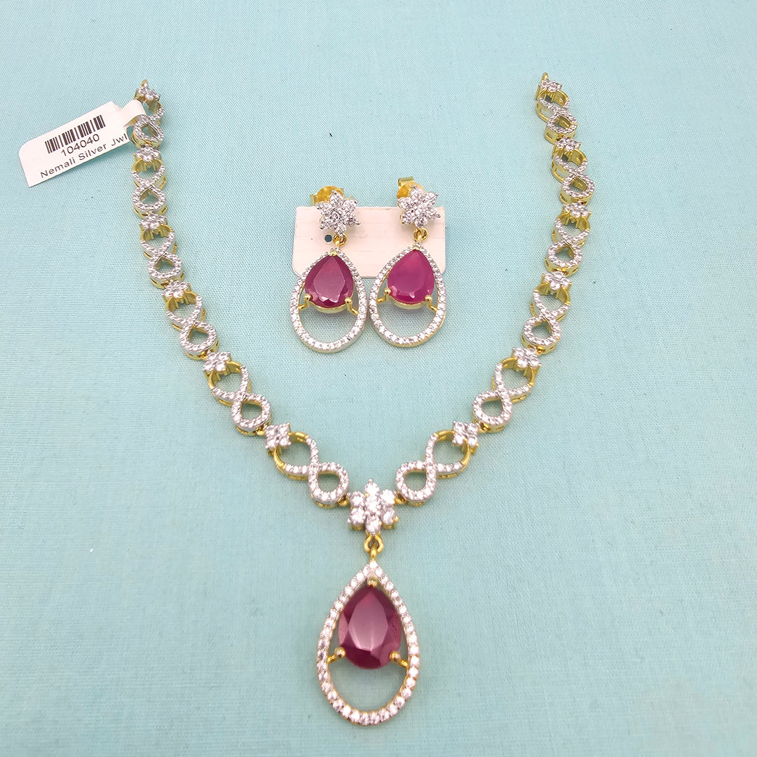 Short Ruby necklace