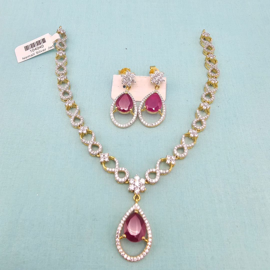 Short Ruby necklace