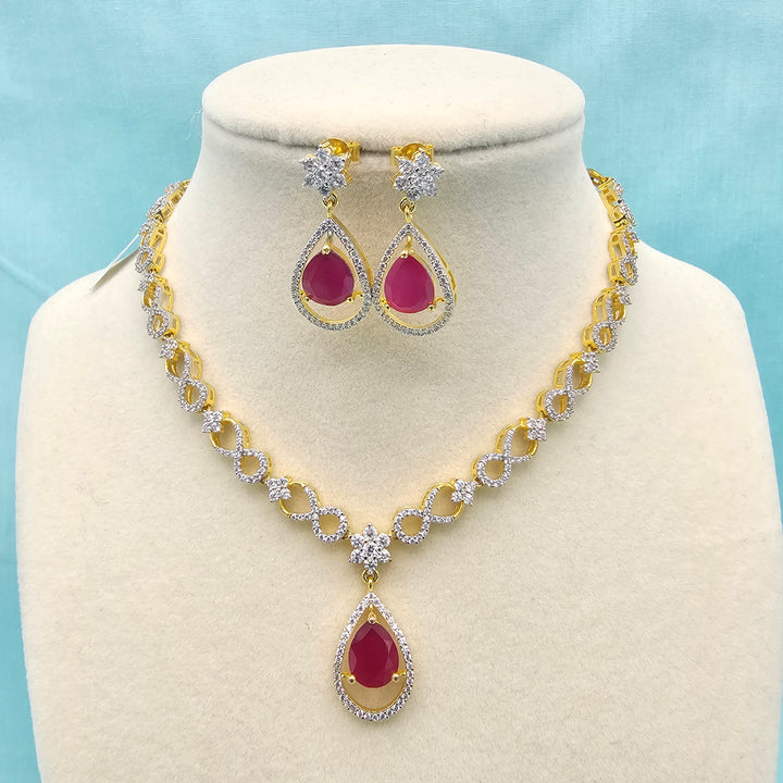 Short Ruby necklace