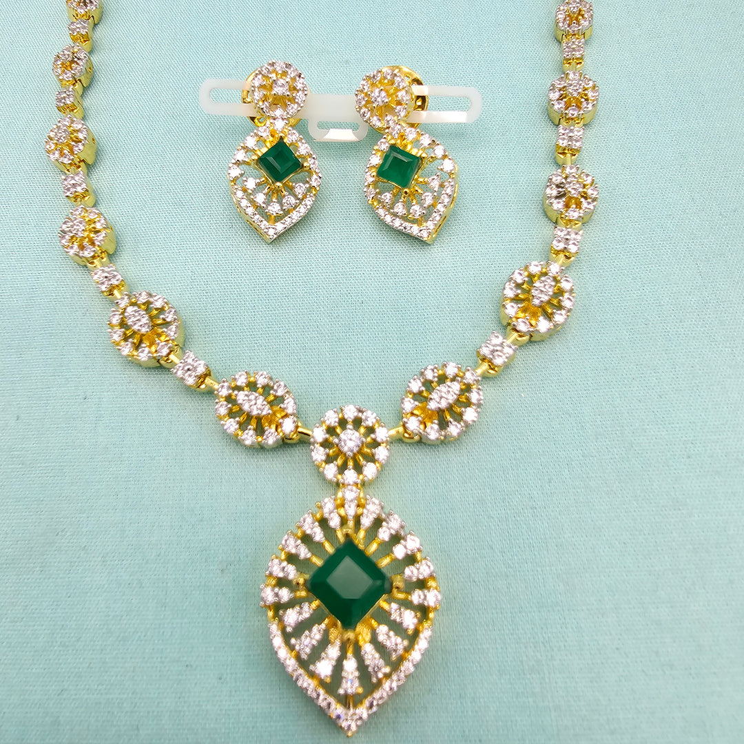 Small Emerald Necklace