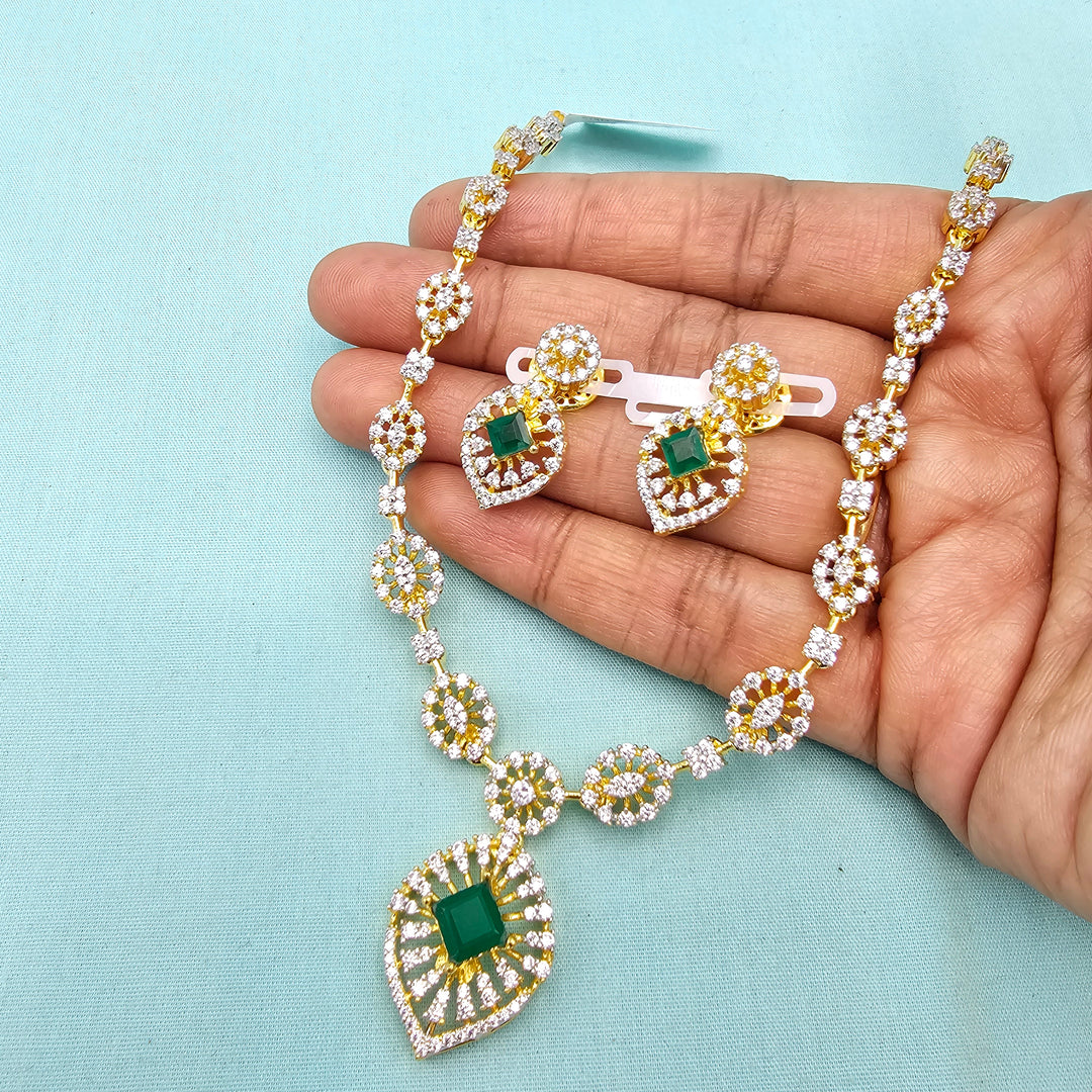 Small Emerald Necklace