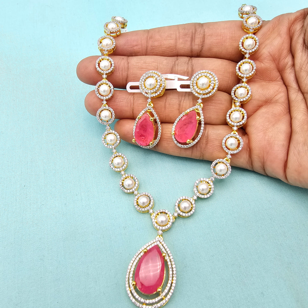 Rose Quarts necklace