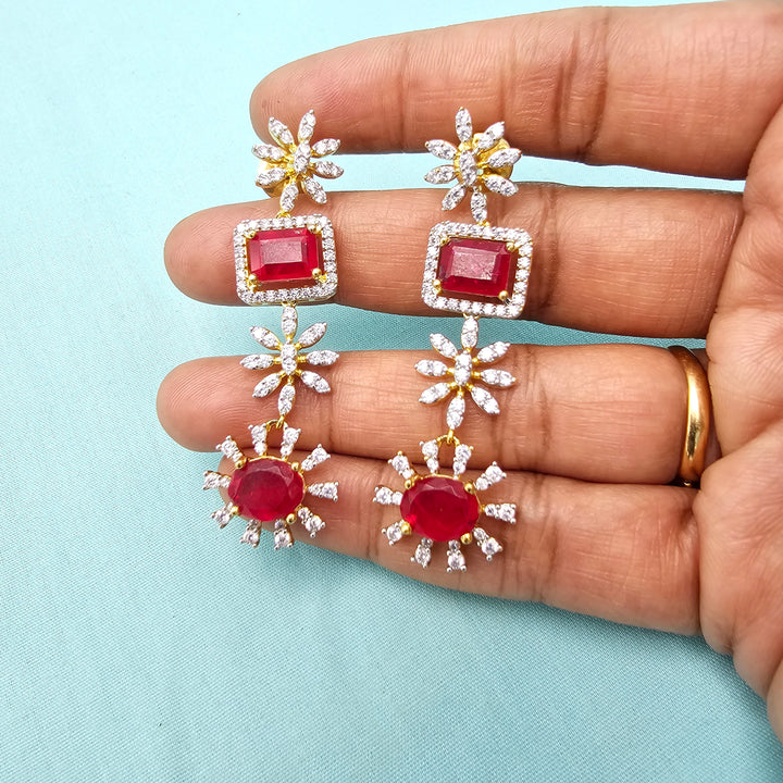 2 Layer Ruby Necklace