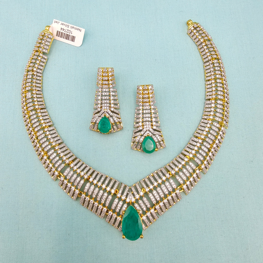 Russian Emerald Necklace