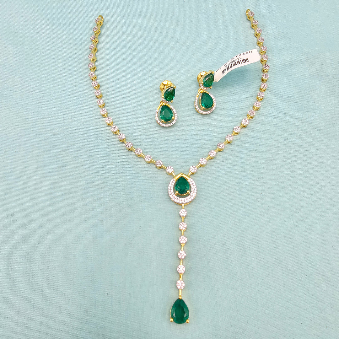 Minimalist CZ Necklace