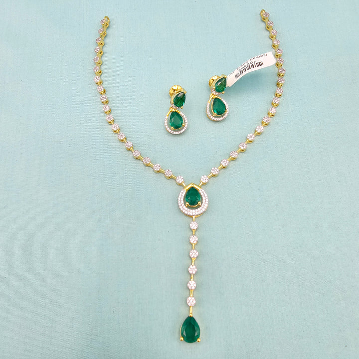 Minimalist CZ Necklace