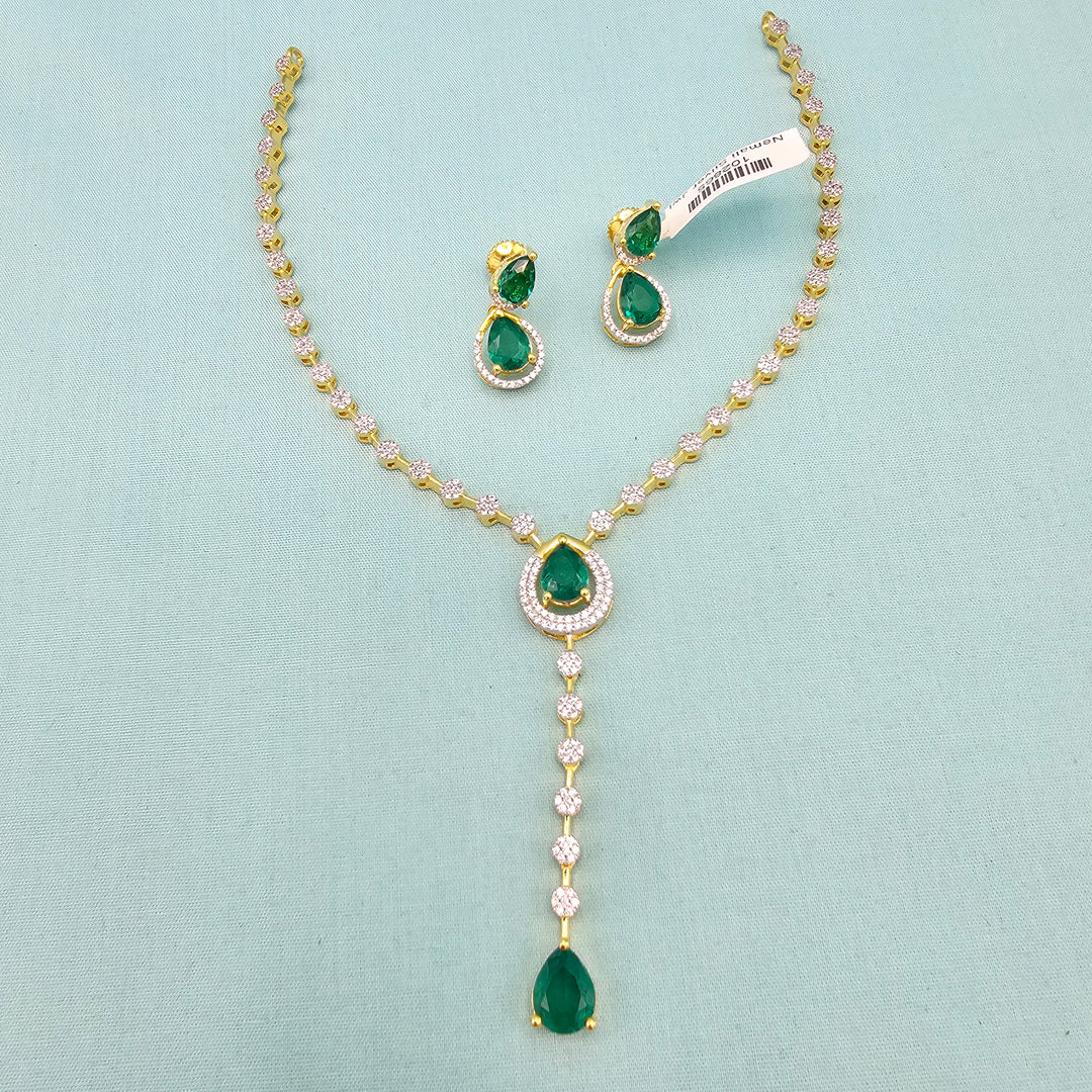 Minimalist CZ Necklace