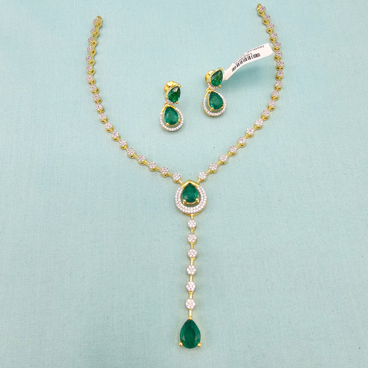 Minimalist CZ Necklace
