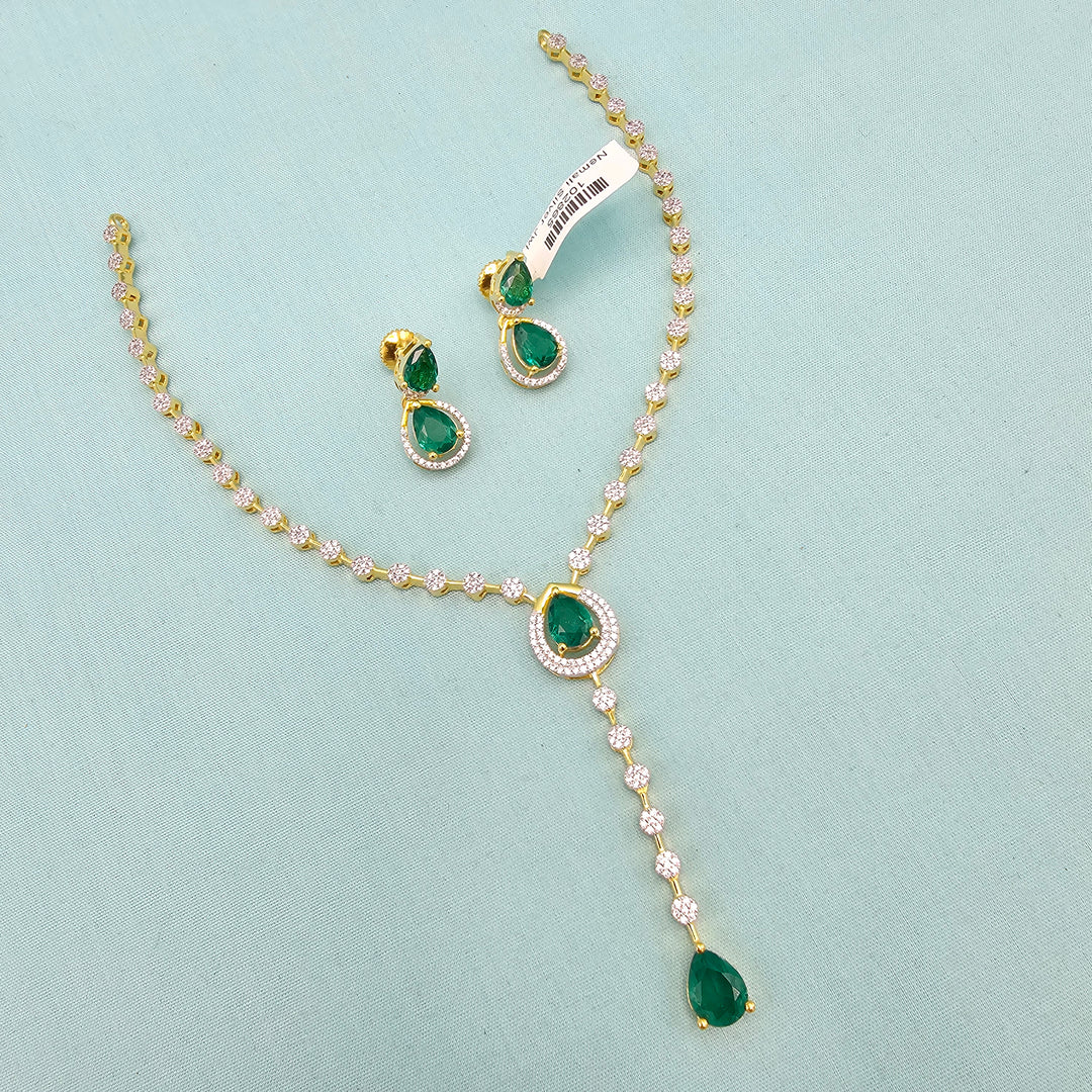 Minimalist CZ Necklace