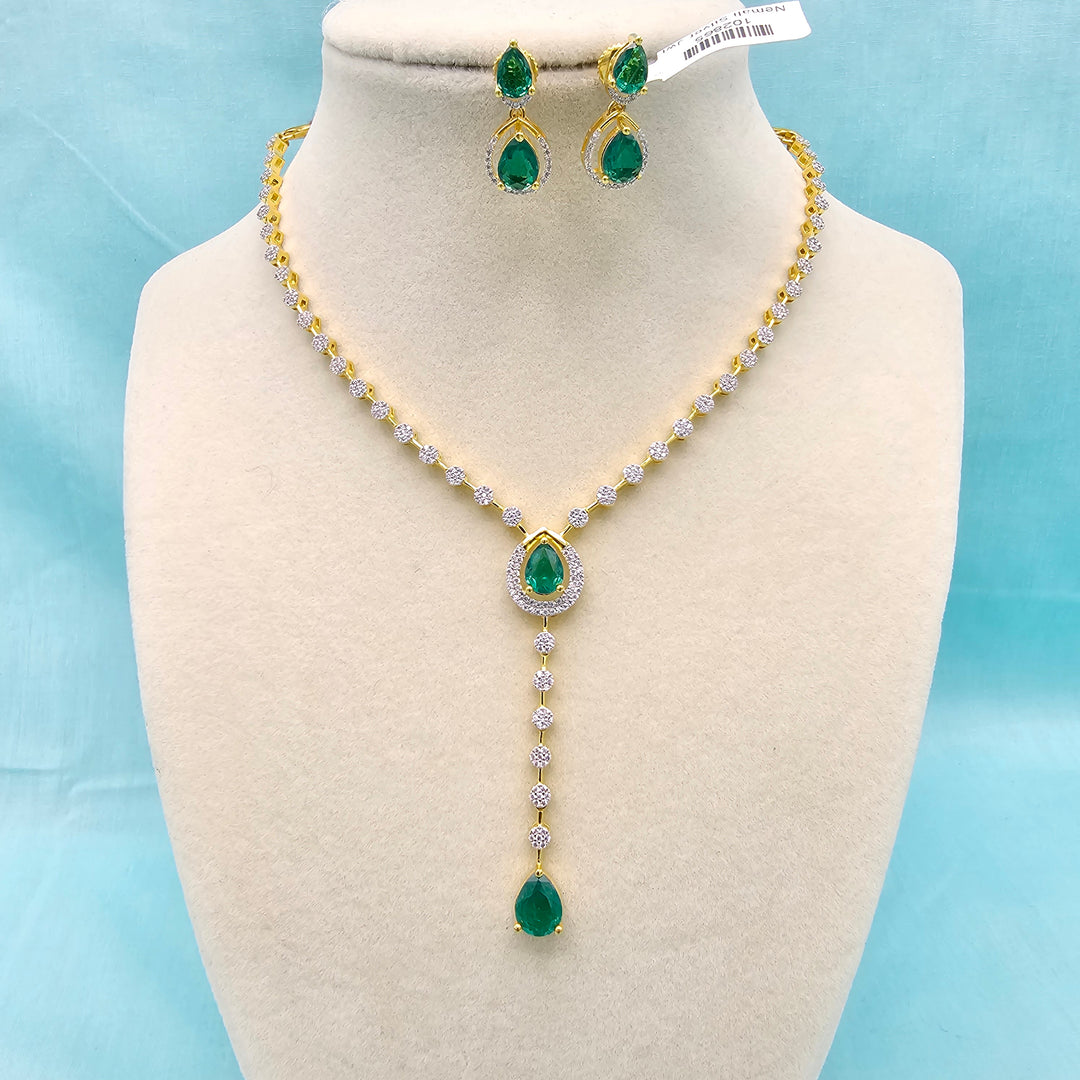 Minimalist CZ Necklace