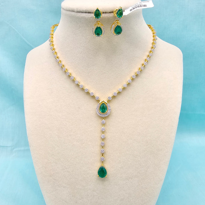 Minimalist CZ Necklace