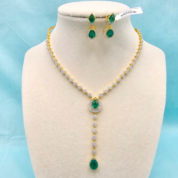 Minimalist CZ Necklace