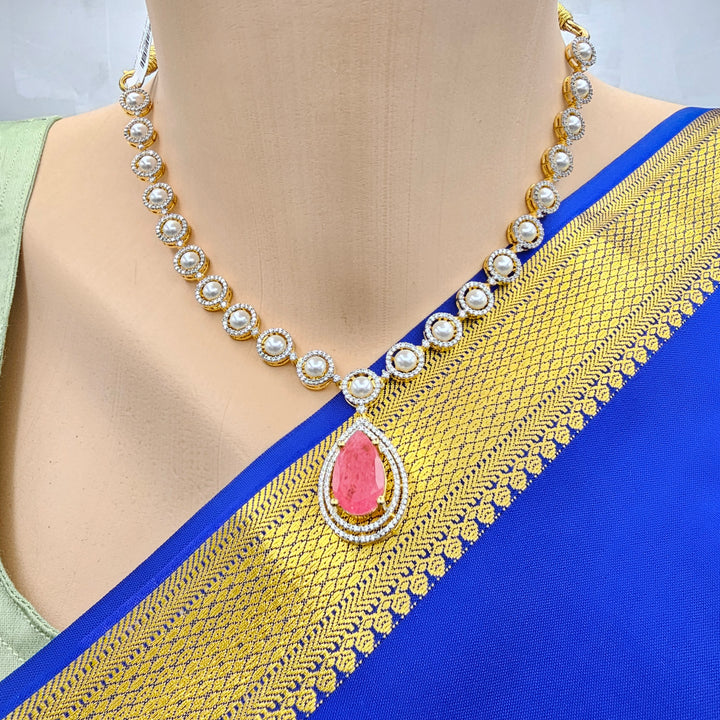 Rose Quarts necklace