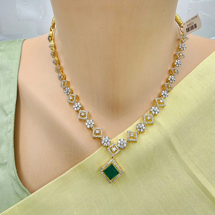 Short Emerald set
