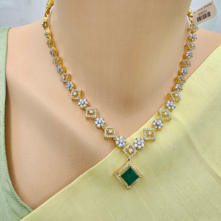 Short Emerald set