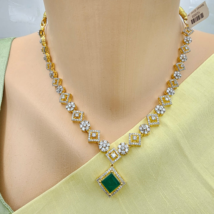 Short Emerald set