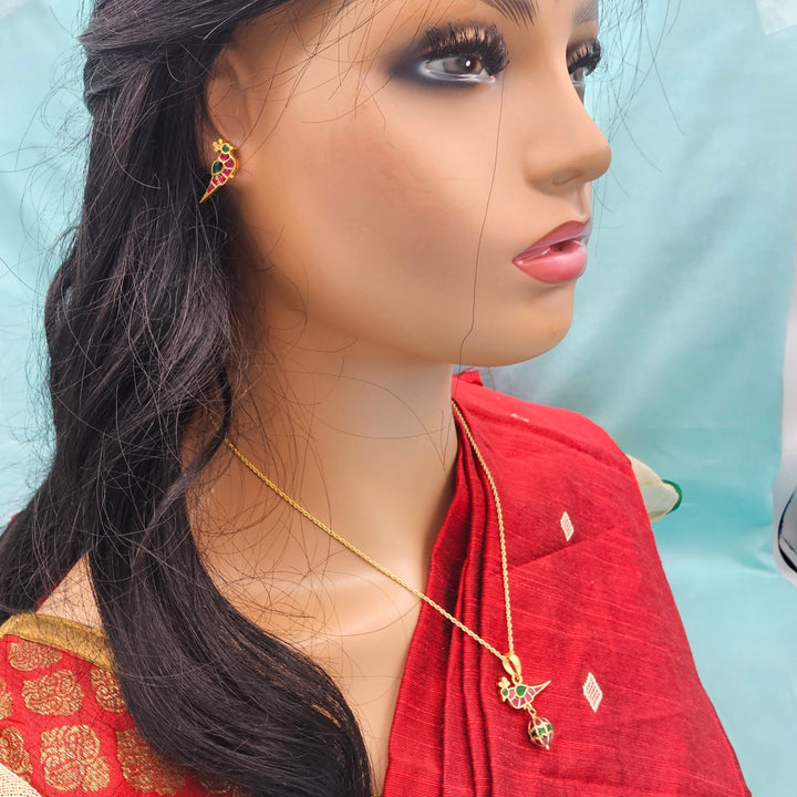 92.5 Kundan Pendant Set