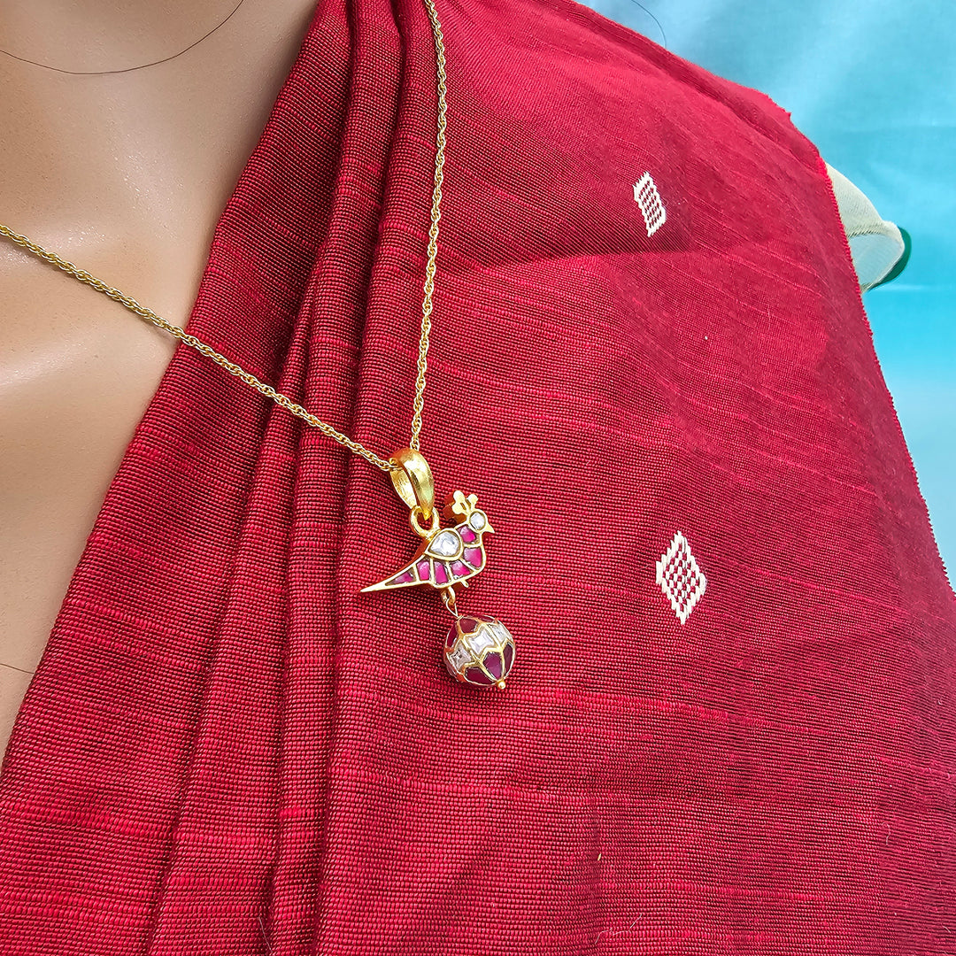 92.5 Kundan Pendant Set