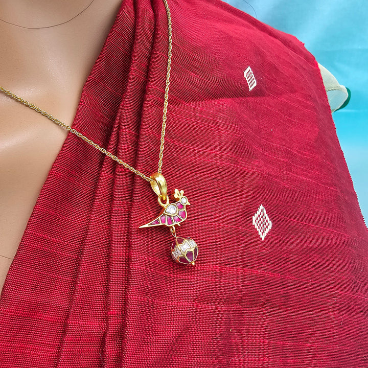 92.5 Kundan Pendant Set