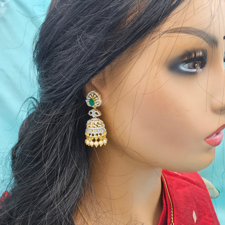 Small Silver Jhumka