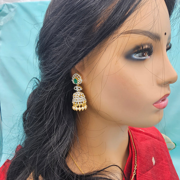 Small Silver Jhumka