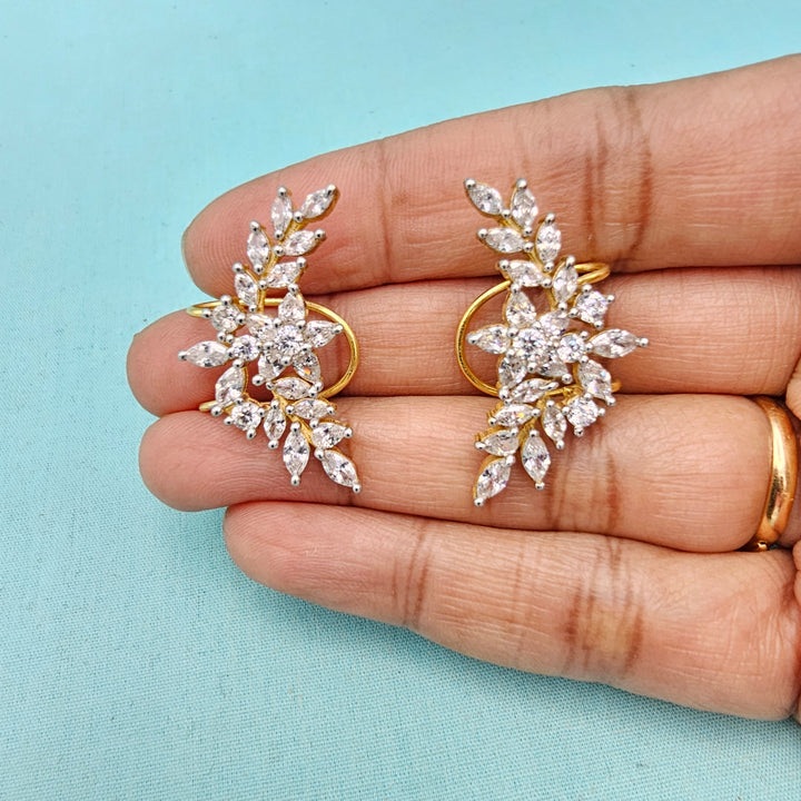 Silver CZ/ Temple Bugadi