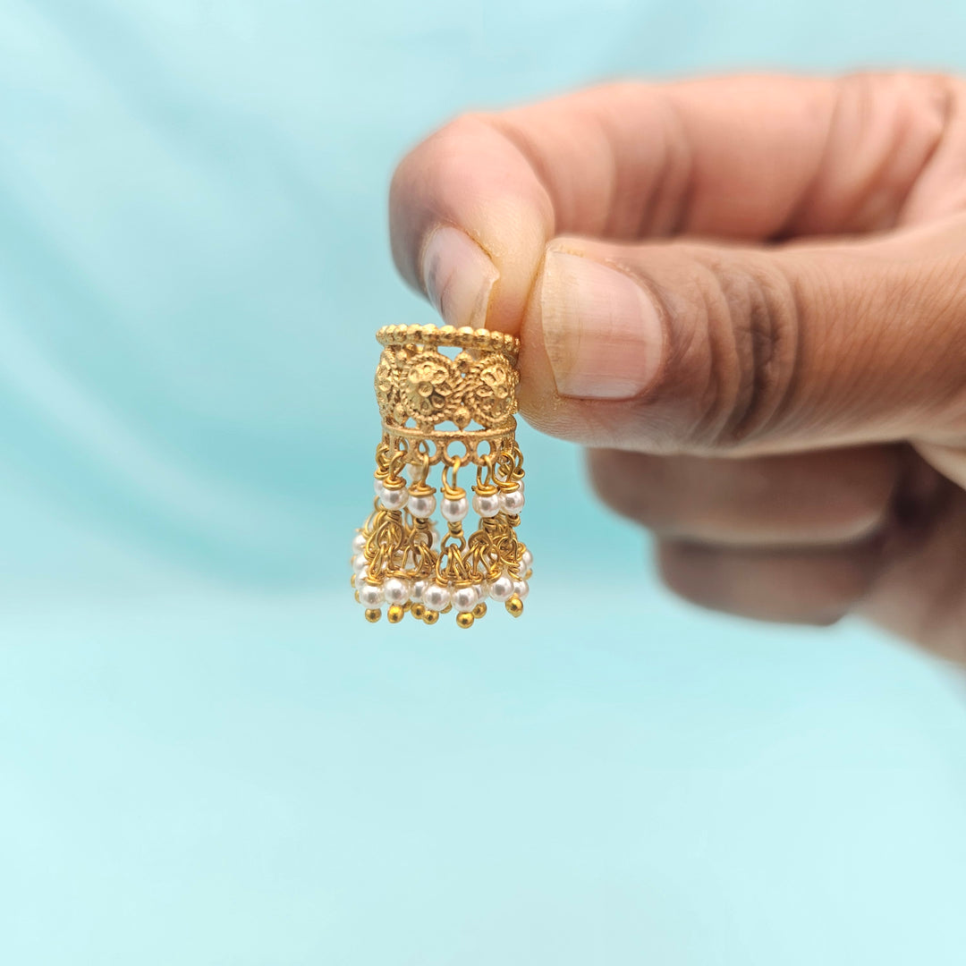 Silver CZ/ Temple Bugadi