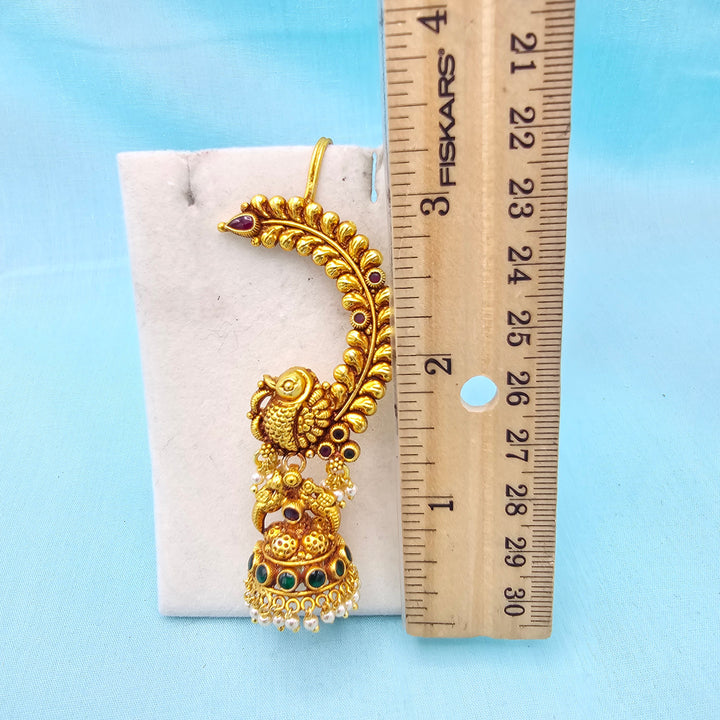 Silver Nakshi Jhumka