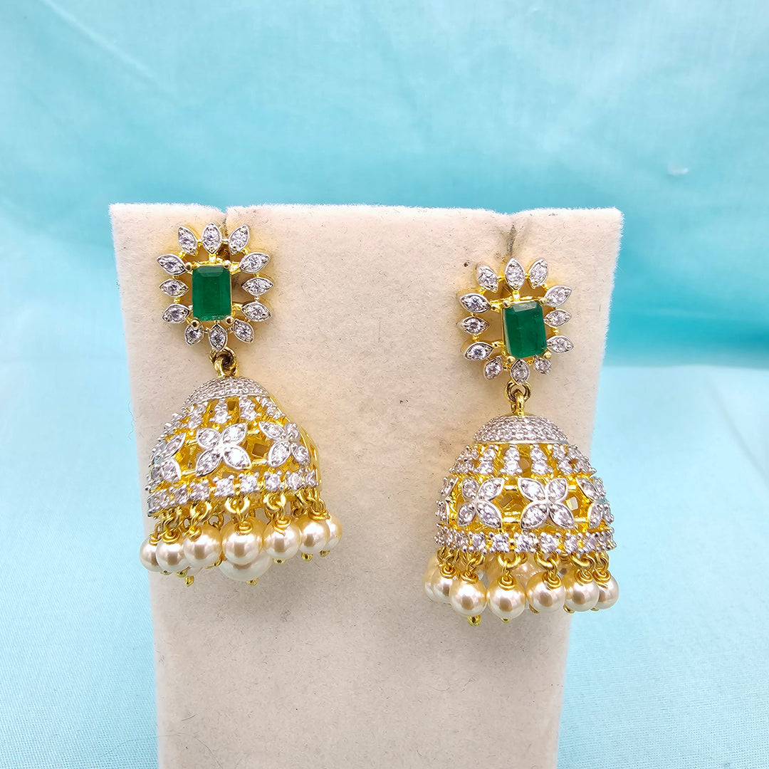 CZ Coral Jhumka
