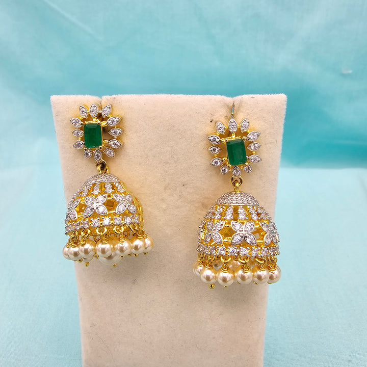 CZ Coral Jhumka
