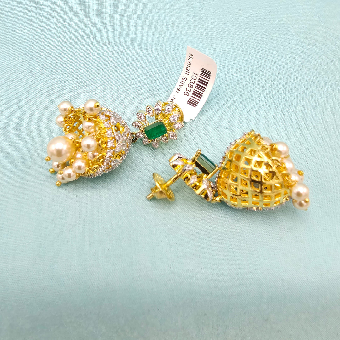 CZ Coral Jhumka