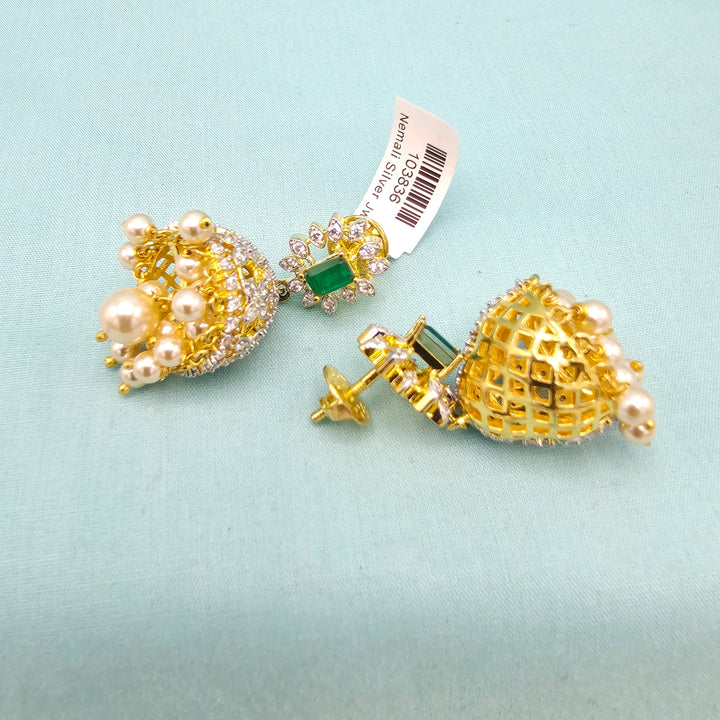CZ Coral Jhumka