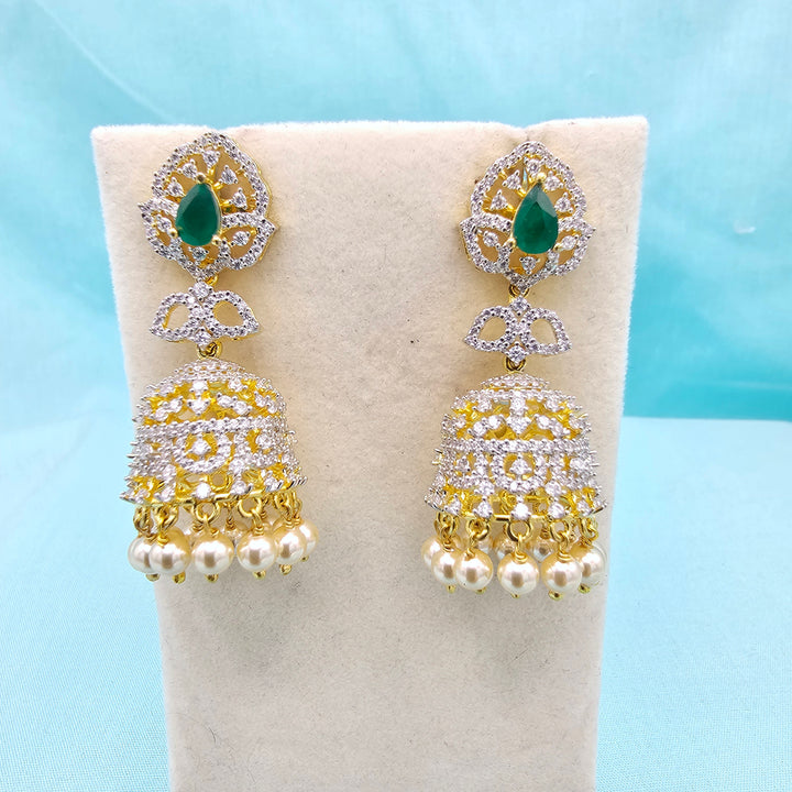 Small Silver Jhumka