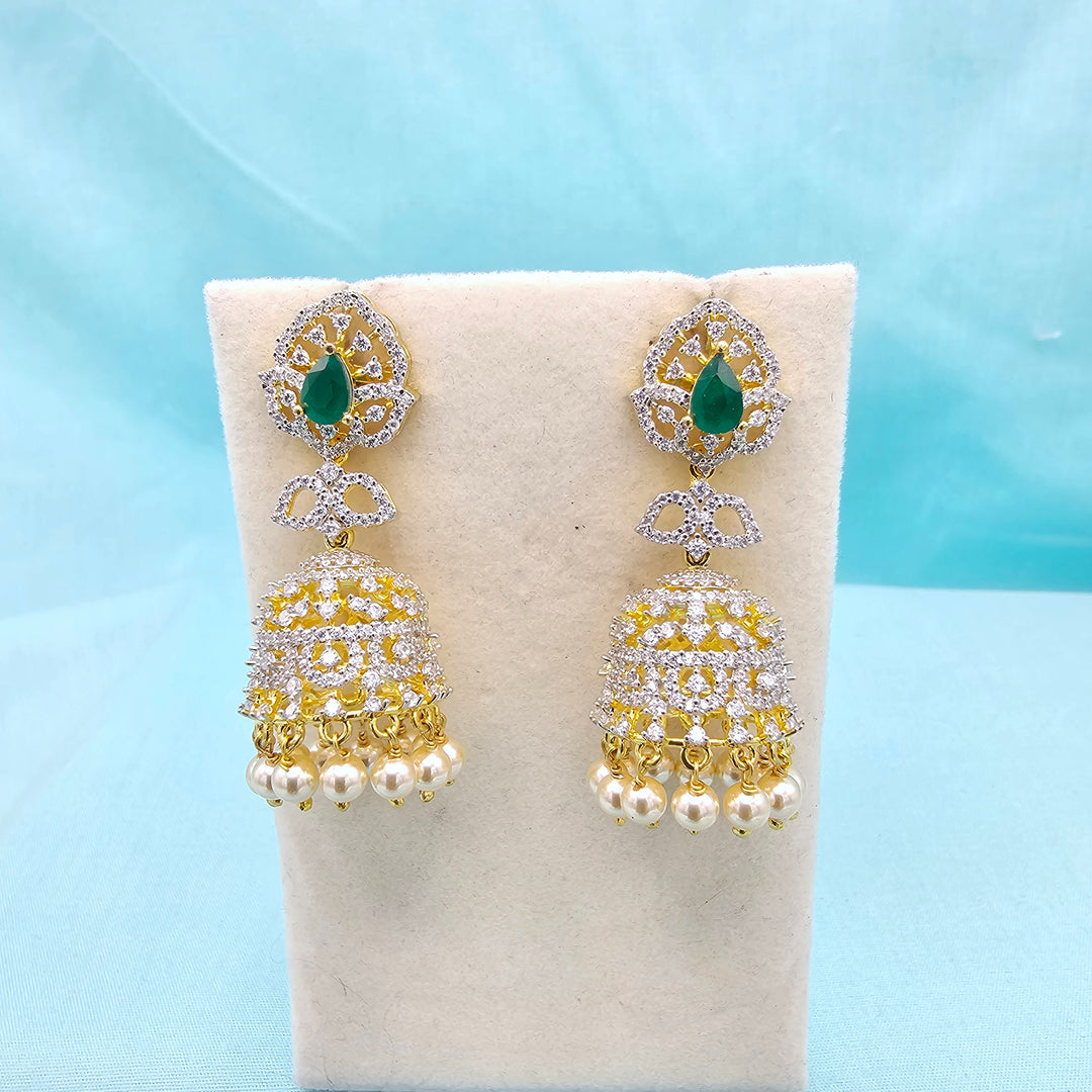 Small Silver Jhumka