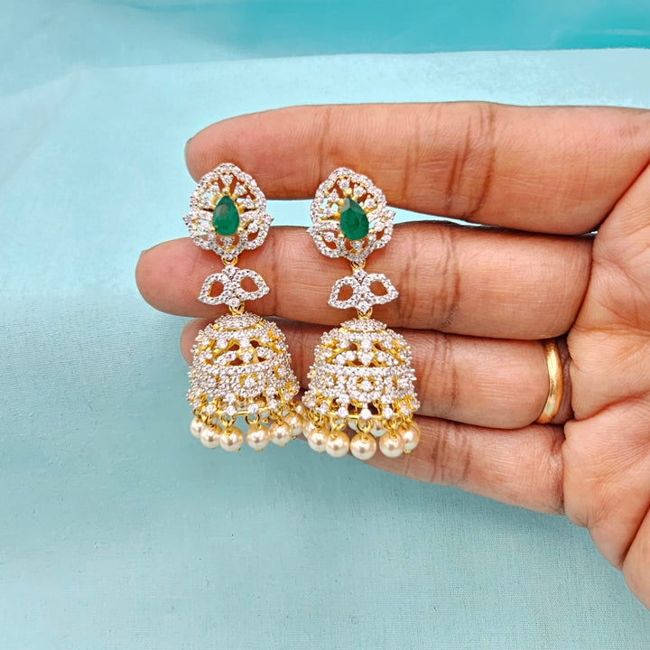 Small Silver Jhumka