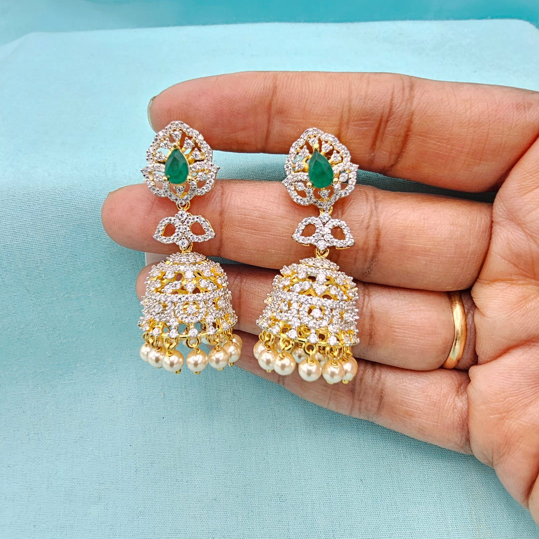 Small Silver Jhumka