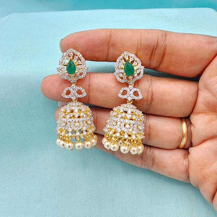 Small Silver Jhumka