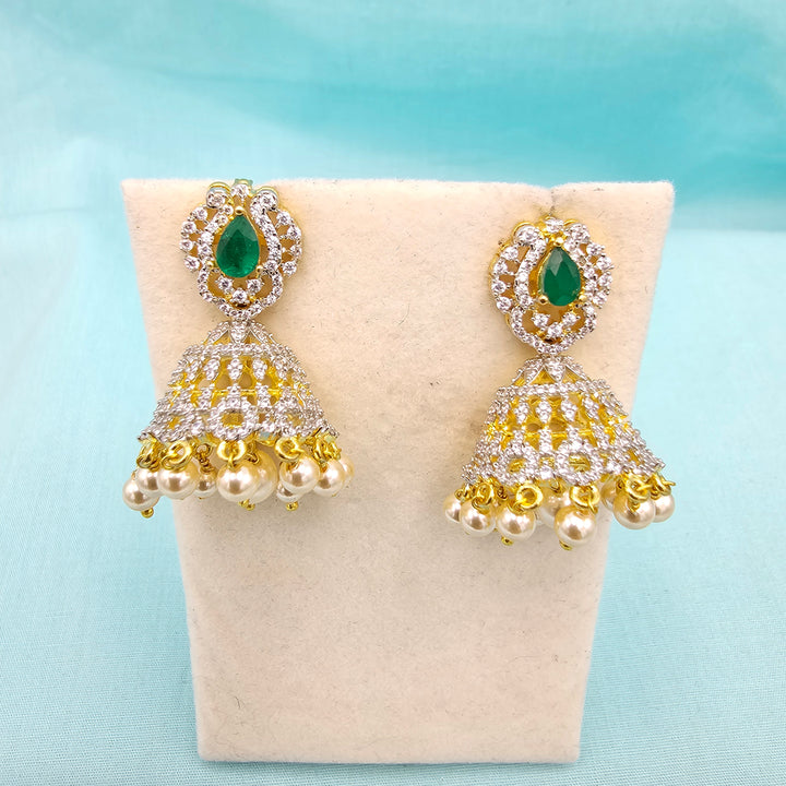 Small Silver Jhumka