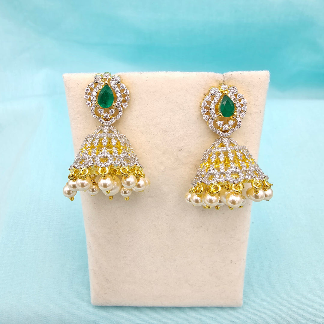 Small Silver Jhumka