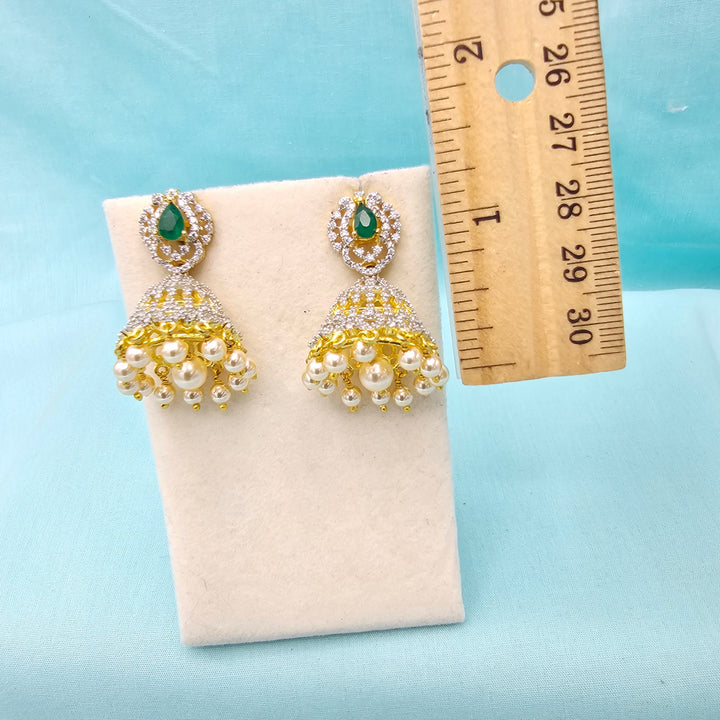 Small Silver Jhumka