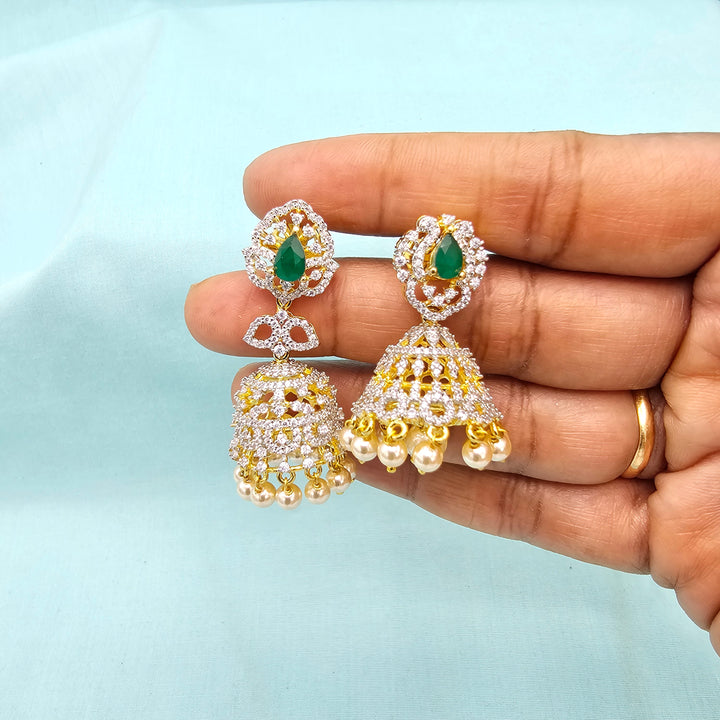 Small Silver Jhumka