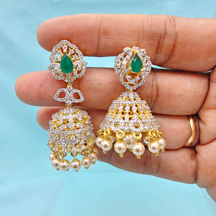 Small Silver Jhumka
