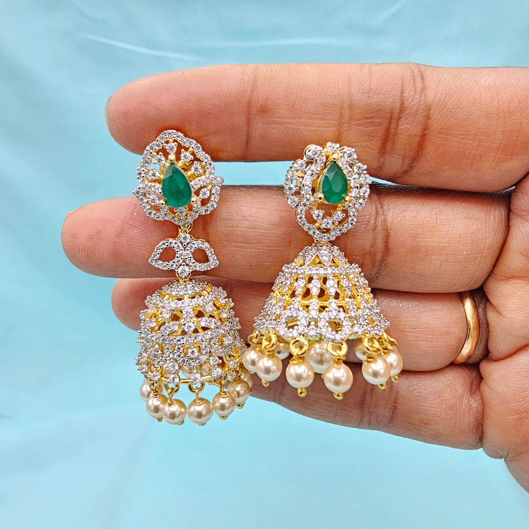Small Silver Jhumka