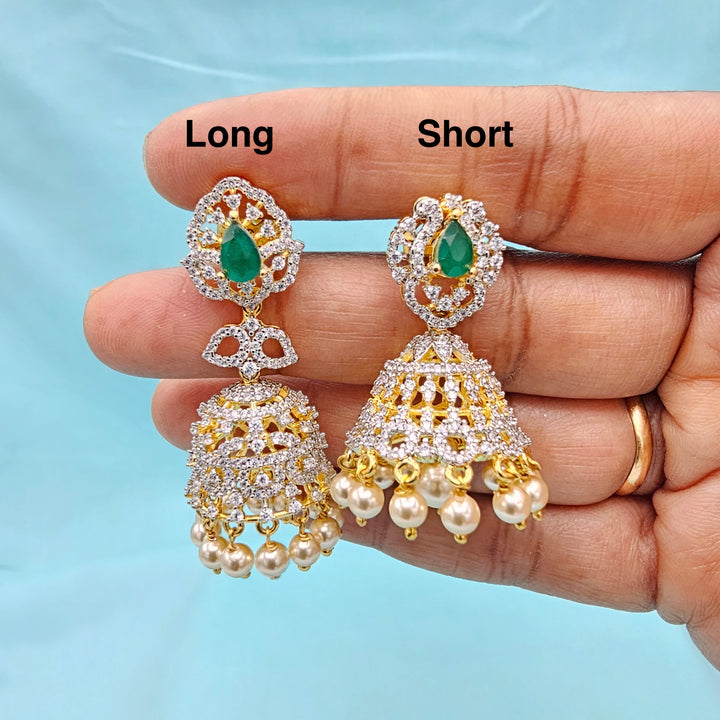 Small Silver Jhumka