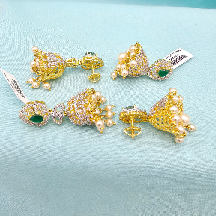 Small Silver Jhumka